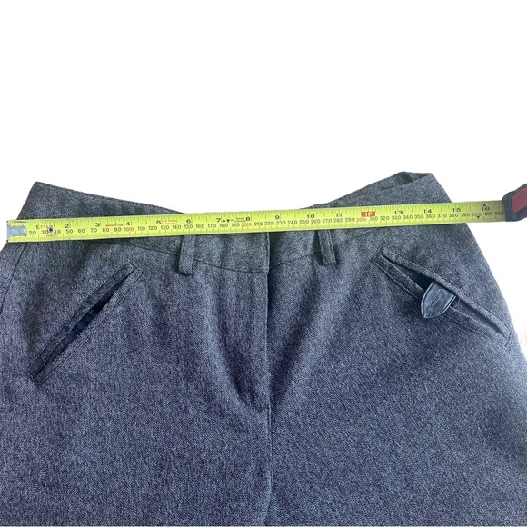 Brown New Directions petite tweed trouser pants work office women’s 10 10P - Picture 5 of 11